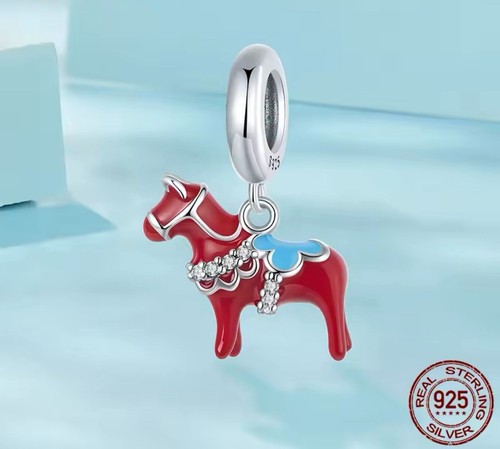 Dije colgante caballo Dala animal genuino plata de ley 925 💖 - Imagen 5 de 8