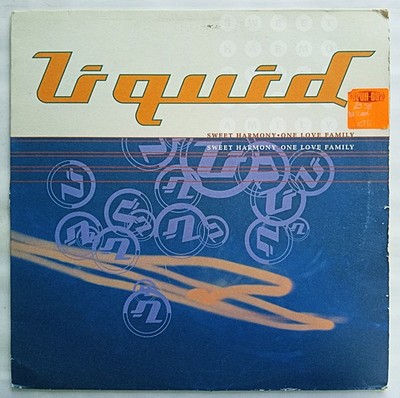 LIQUID - SWEET HARMONY / ONE LOVE FAMILY 12'' VINYL 1995 XL XLT65 *VG/G*