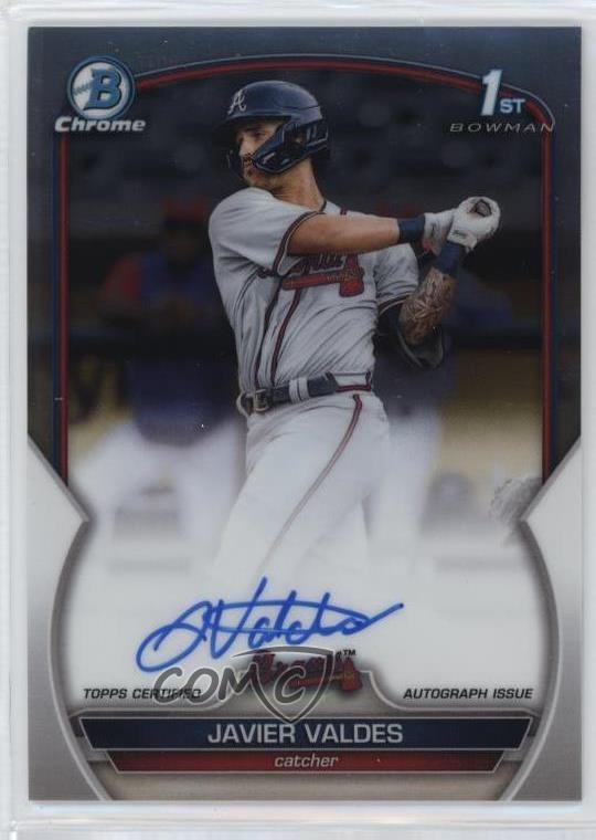 2023 Bowman Chrome Prospect Auto Javier Valdes #CPA-JVS Auto 1cc7