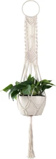 Macrame Plant Hanger, Indoor Outdoor Hanging Planter Basket, Hanging Plant Holde