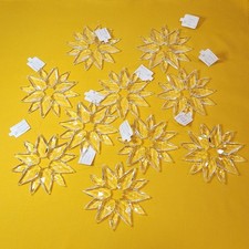 Department 56 Clear Crystal 4 Starburst Snowf...