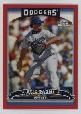 2006 Topps Chrome Red Refractor 50/90 Eric Gagne #34 4at