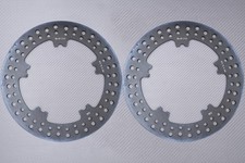 Disques de Frein Av Fixe Noir 300mm Pour HARLEY DAVIDSON STREET ROD 1130 2006-07