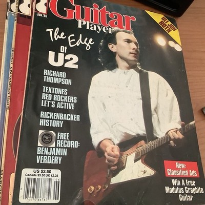Gitarrist: THE EDGE ~ R. THOMPSON ~ RICKENBACKER History + B Verdery Soundpage