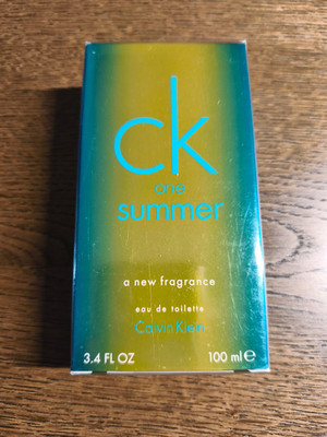 ck one summer 2014 calvin klein 100ml eau de toilette Original *AUSVERKAUFT*