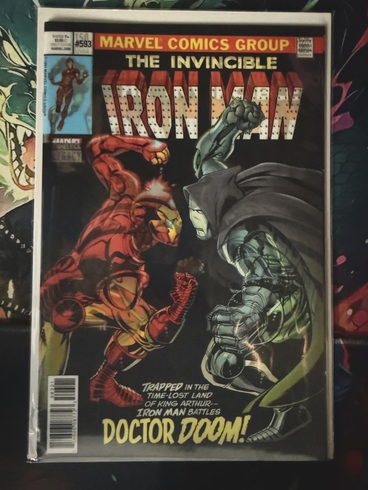 Invincible Iron Man (2017) #593 [ Vol. 5 - Classic Homage Variant ...
