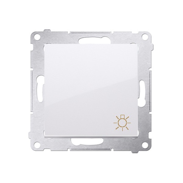 54 White Button Module ""LIGHT"" Spring Clamps 10AX 250V