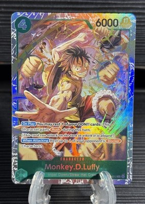 One Piece Monkey D. Luffy ST30-012 SR English Art Starter Deck