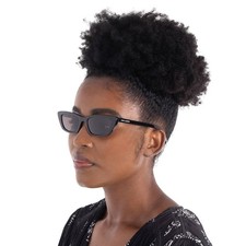 Saint Laurent Black Cat Eye Ladies Sunglasses SL 277 009 52 SL 277 009 52