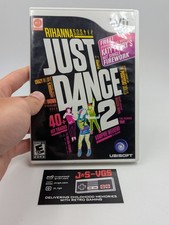 Nintendo Wii Just Dance 2 Case and Manual Only No Game