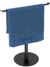 Hand Towel Holder for Bathroom, Freestanding T-Shaped Hand Towel Stand, Black...