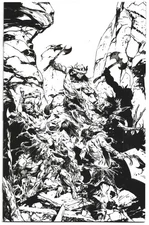 Conan the Barbarian #1 1:10 Roberto de la Torre Sketch Variant Titan 2023 VF/NM