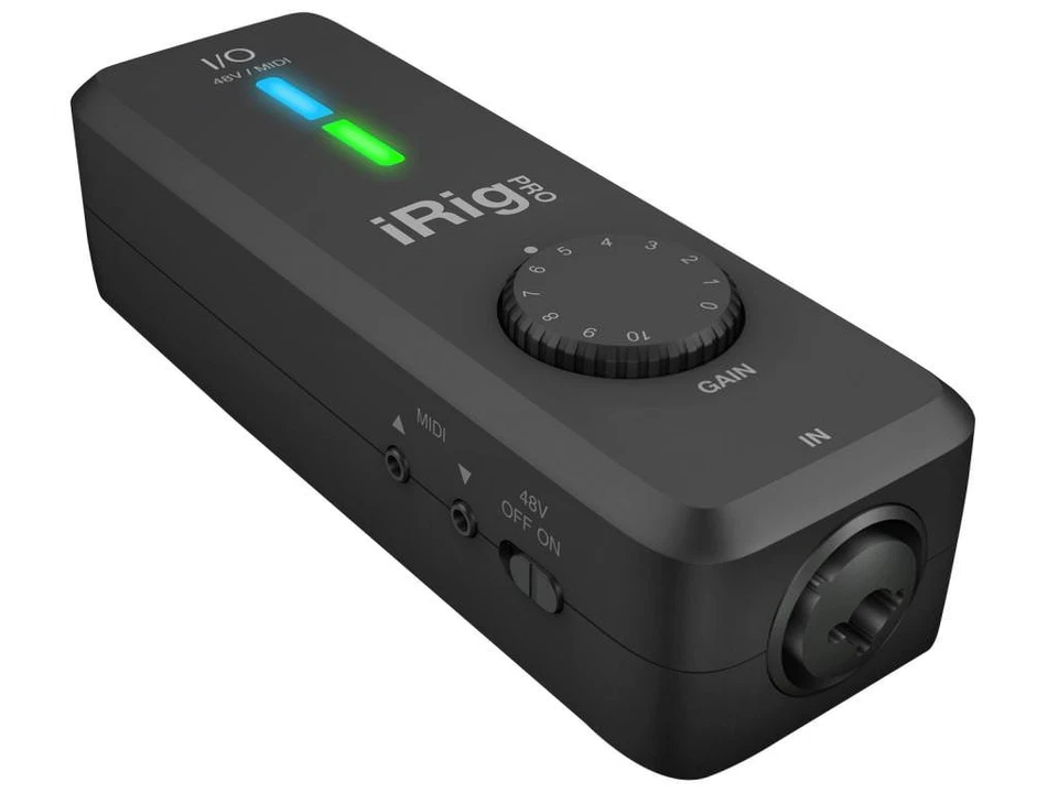 IK Multimedia iRig Pro I/O Interfaccia Audio Midi per iOS, Android, MAC e PC - Immagine 2 di 4