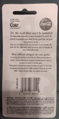 Coca Cola Pencil Sharpener (1999) - Picture 3 of 3