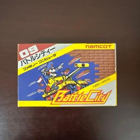 [Good condition/Complete item] Battle City Famicom software Oni Rare Namco