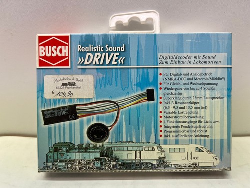 Decodificador digital Busch 5776 sonido realista "Drive Diesel" | Zustand: Neu