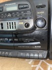 Panasonic RX-DT600 ~ BoomBox AM/FM Radio CD / Dual Tape - Detach Speakers  Works — photo 2