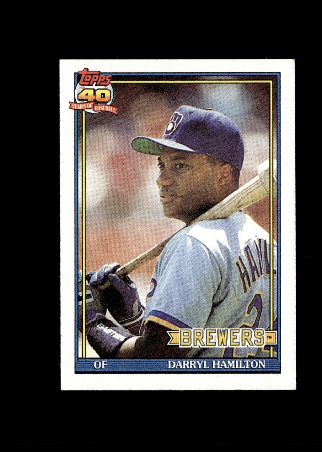 1991 Topps - Darryl Hamilton #781
