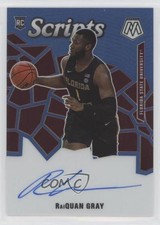 2021-22 Chronicles Draft Picks Mosaic Scripts Blue 43/49 RaiQuan Gray Auto 0gq0