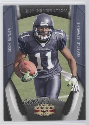 2009 Donruss Gridiron Gear Next Generation Silver /250 Deon Butler Rookie RC 7p8