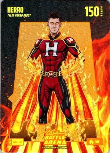 Herro 2026 Bo Jackson Battle Arena Battlefoil Fire - Grill-45