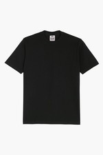 Pro Club Men's Heavyweight Cotton Short Sleeve Crew Neck T-Shirt Black Size M