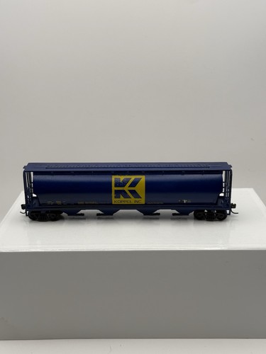 Tolva de grano cilíndrica Bachmann escala HO Koppel Inc 4 bahías KPLX 20000 azul | Condition: Used