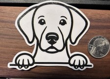 Labrador Dog Breed - Glossy Vinyl Sticker