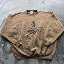 Vintage Hanes Arizona Grand Canyon State Sweatshirt Adult XL Brown USA Graphic
