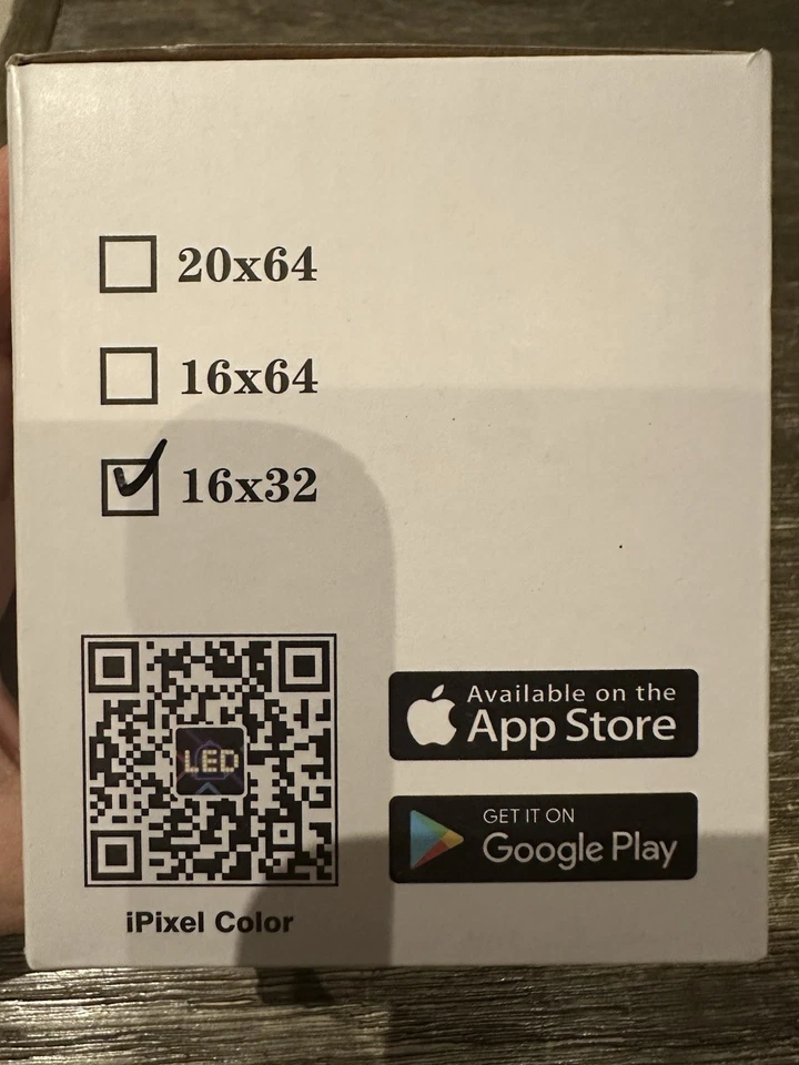 Panel de píxeles matriz LED RGB hágalo usted mismo aplicación Bluetooth programable 16x32 mm Foto 4 de 4