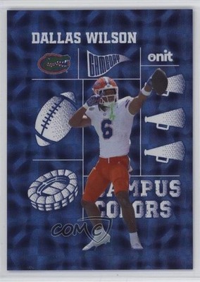 2025 Onit Athlete Florida Gators Campus Colors Orbs Dallas Wilson #CC-1 1t1d