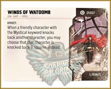 Heroclix  WINDS OF WATOOMB - OS007 - ONE SHOT CARD Strange Tales SHIP 12/8