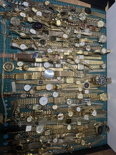 4.3kg MASSIVE BULKLOAD gold watches untested spares repairs Joblot bundle