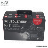Ledlenser MH11 Led-Stirnlampe Schwarz-Grau, 1000 Lm, Mit Bluetooth, IP54