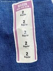 Carhartt Womens Blue Dark Wash Coin Pocket Denim Skinny Jeans Size 2R — photo 4