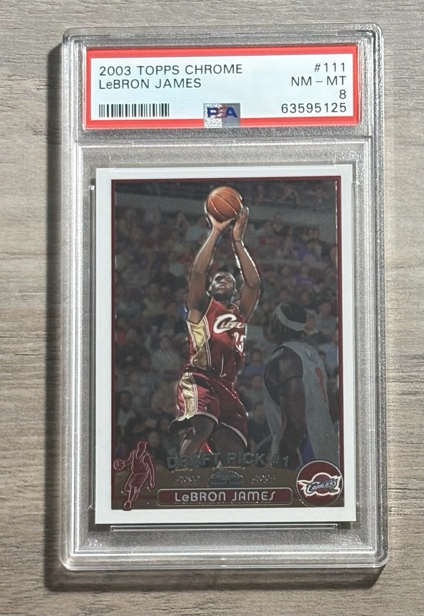 Topps LeBron James Basketball Rookie Sports Trading Cards for sale
