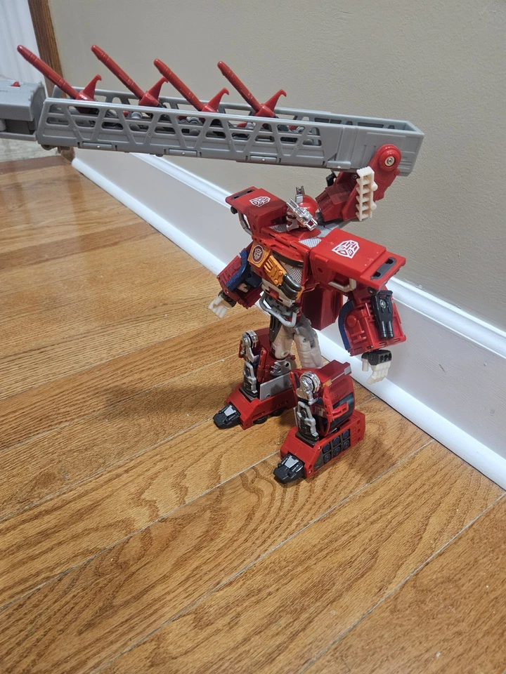 Transformers RID 2001/Car Robots Fire Convoy/Optimus Prime No Gun - Image 4 of 4