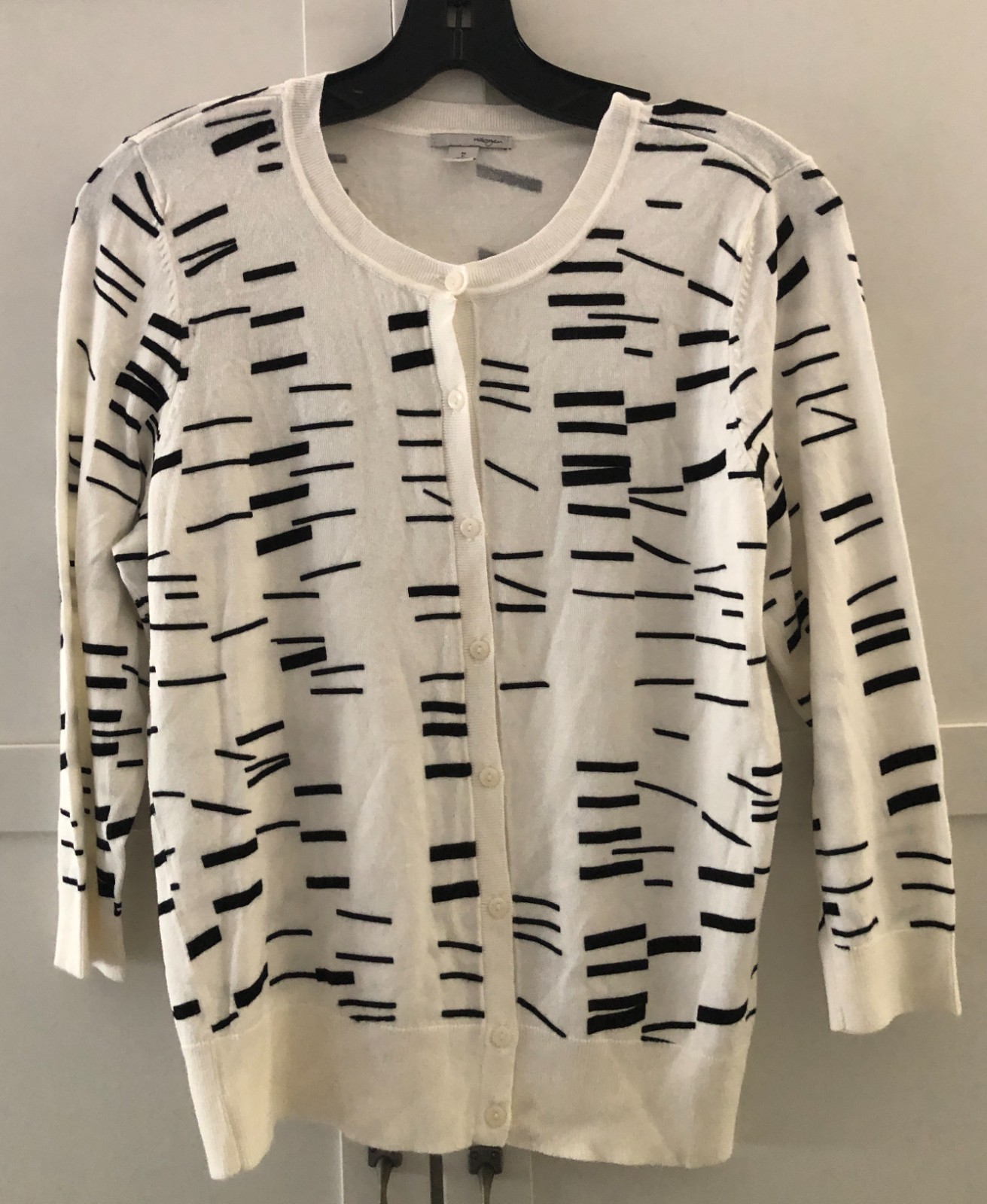 Halogen Medium Petite Button Down Lightweight Car… - image 1