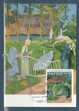 carte 1er jour tableau  Pierre Sérusier  la  Barrière fleurie  75 Paris   2007