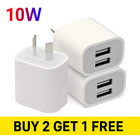 Wall Charger Dual USB AC AU Plug 2.1A Power Adapter Universal Home Travel Phone