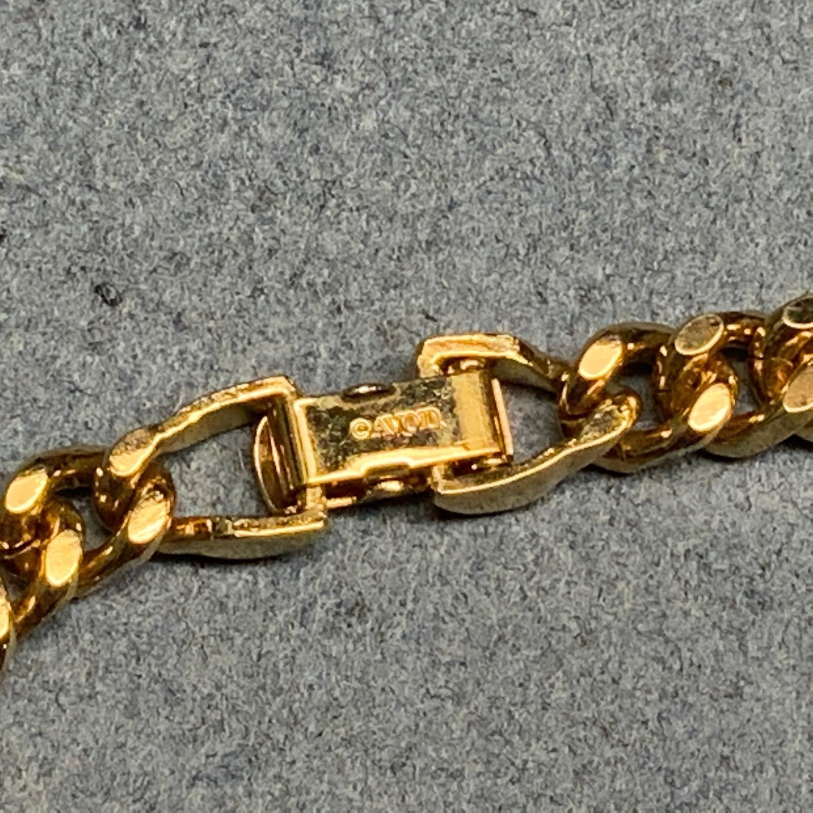 Avon Rectangular Link Bracelet 7 In Maroon Purple… - image 6