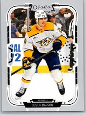 2025-26 O-Pee-Chee #93 Justin Barron Nashville Predators