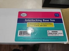 Didax Educational Resources 211445 Interlocking Base Ten Blocks, Multicolor