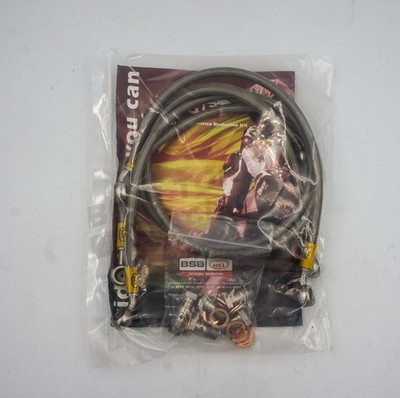 HEL Clea Race Set Up Bremsleitungssatz vorne + hinten passend für Kawasaki ZX-6R 1998-99