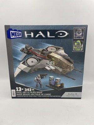 Mega Construx Halo Infinite UNSC Arctic Burn Wasp Brand New Factory Sealed Bloks