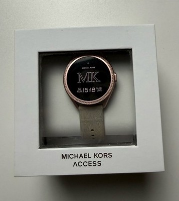 MICHAEL KORS ACCESS MKT5117, Smartwatch, Rosa-Grau, mit Zubehör