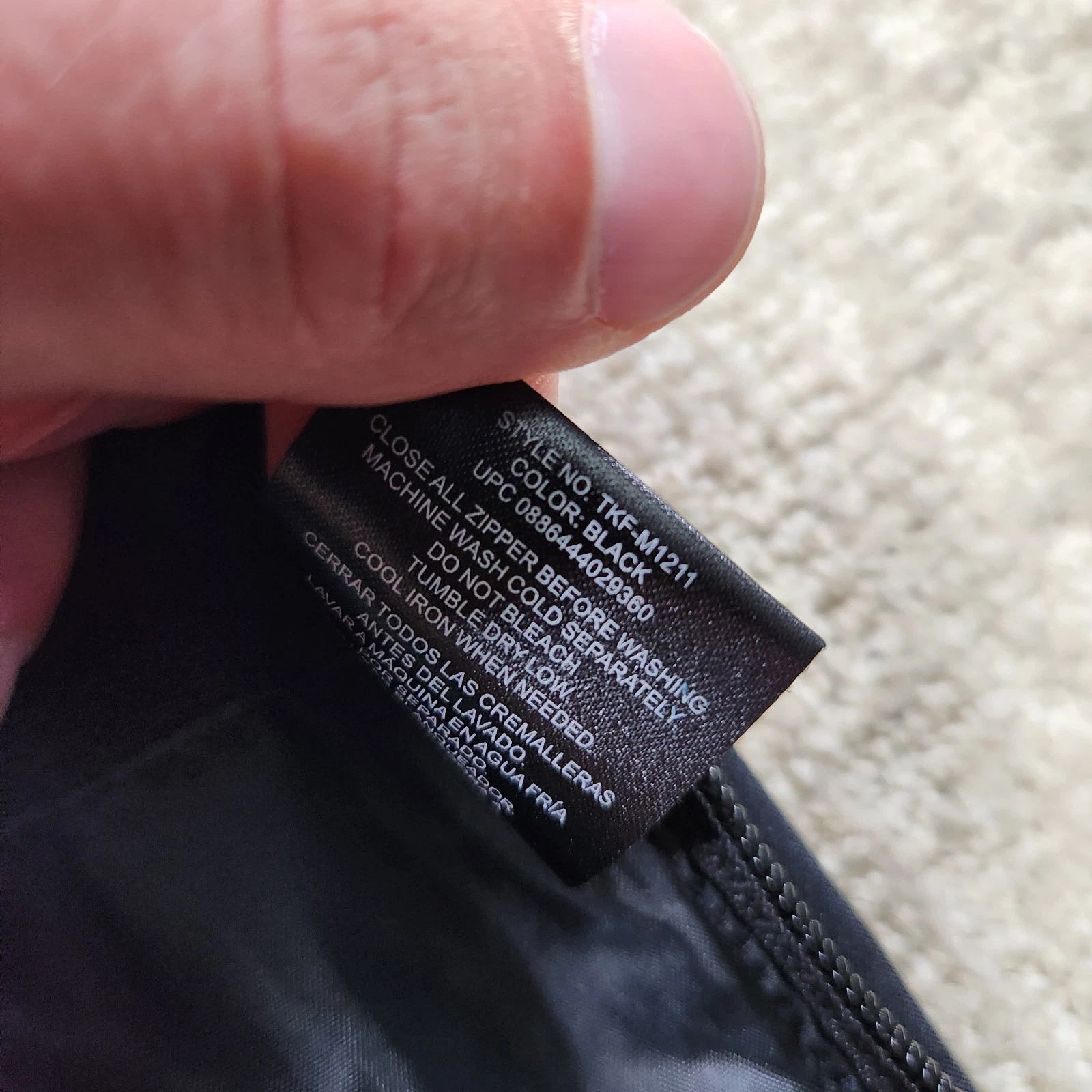 SOG Tactical Softshell Jacket Men XL Quick Draw CCW EDC Black Water Resistant - product detail image 9