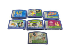 LeapFrog Leapster Learning Game Cartridges Lot Toy Story 3 Disney Princess I SPY