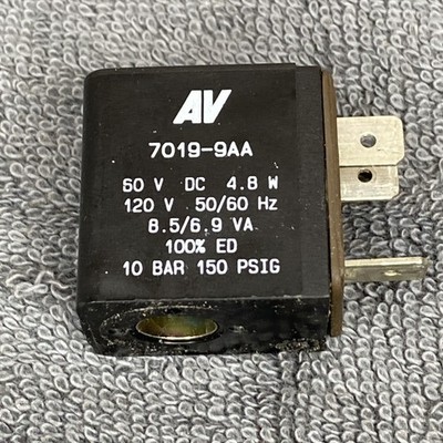 Automatic Valve 7019-9AA Solenoid Coil 120 VAC 67 VDC 150 PSI