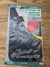 Powerflow Splashguards Chevy Chevrolet Heart Beat Of America Vintage Nos Size A Powerflow Splashguards Chevy Chevrolet Heart Beat Of America Vintage Nos Size A